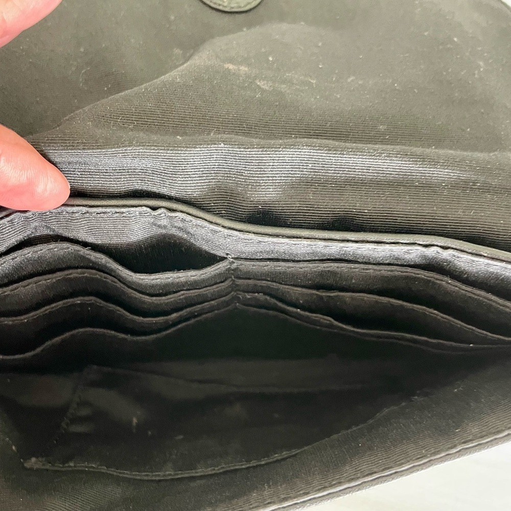 Coach Black Leather Wristlet with Detachable Strap. Great condition. - Picture 3 of 8
